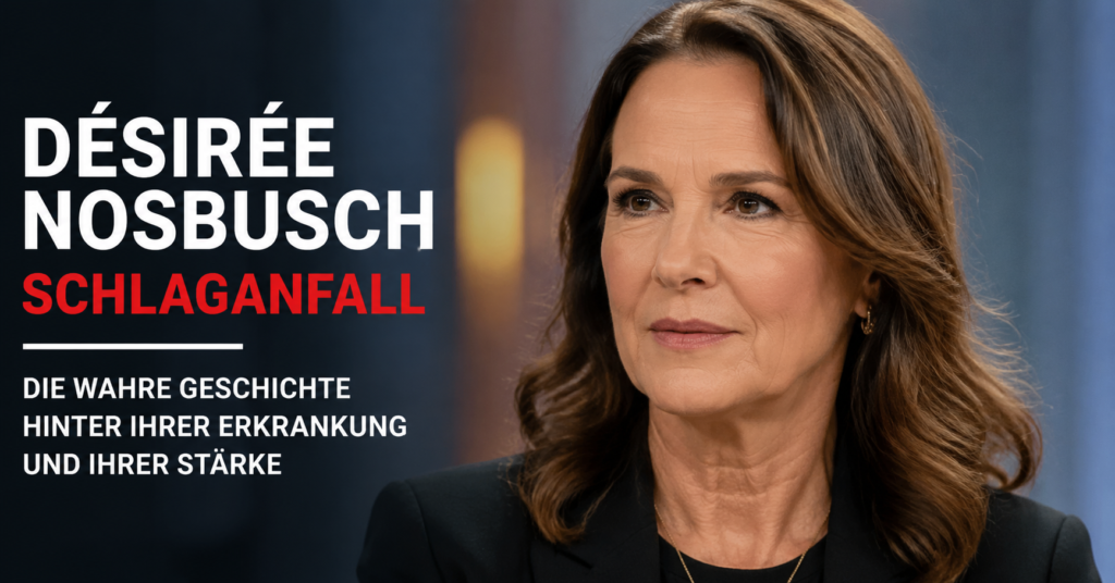 désirée nosbusch schlaganfall