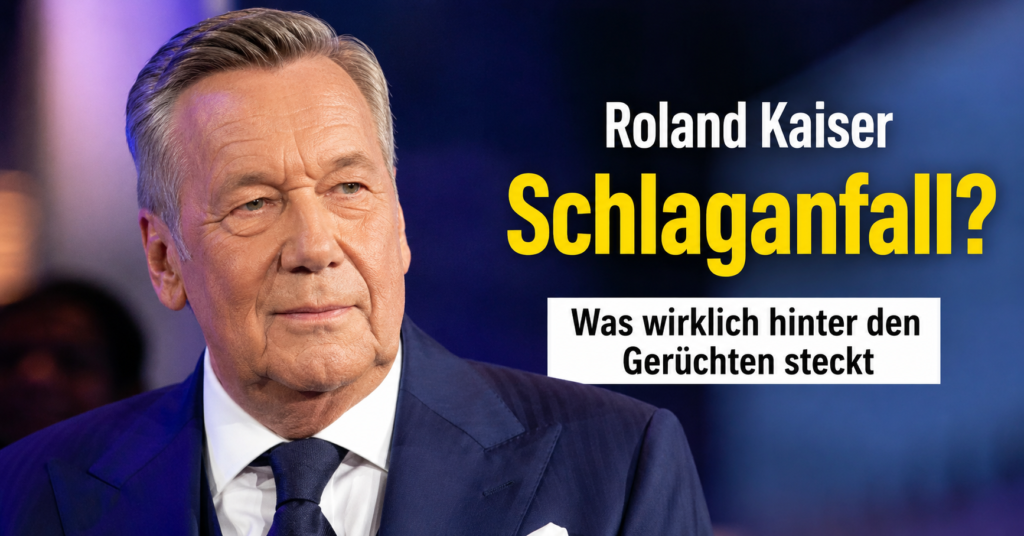 roland kaiser schlaganfall